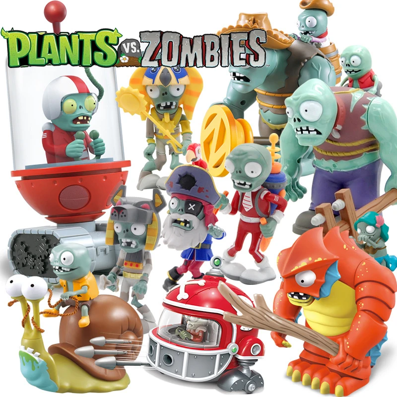 Kids Zombie Toys - Bitkiler Vs Zombies 2 oyuncak seti