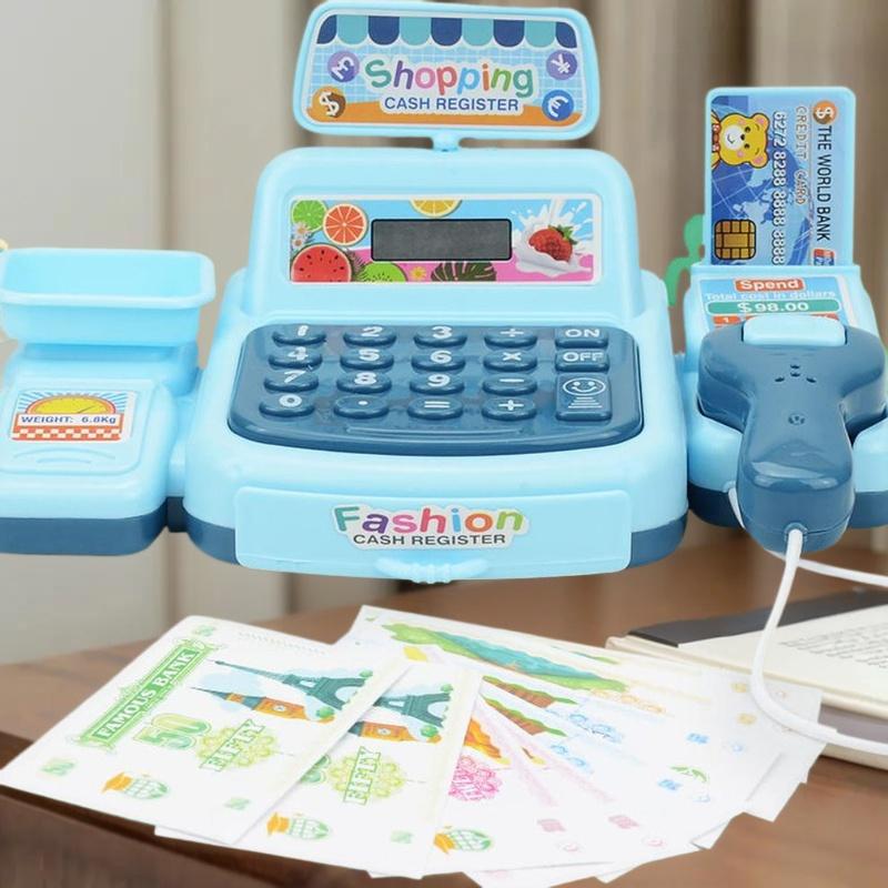 1 takım süpermarket kasiyer el - Toy Cash Register incelemesi ve fiyatı