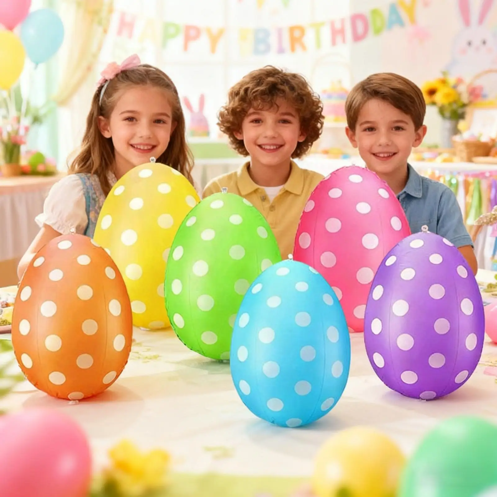 6 Adet Şişme Paskalya Yumurtas - Kids Yard Toys incelemesi ve fiyatı