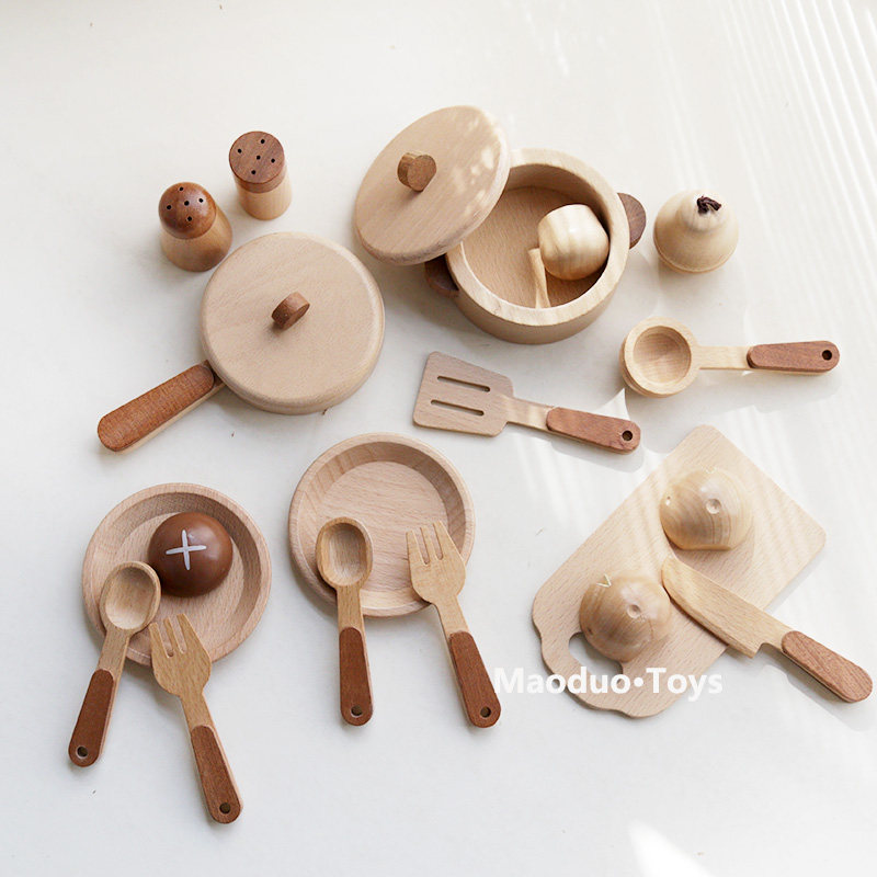 Maoduo Oyuncaklar Kayın Ahşap  - Kids Toys Kitchen Set incelemesi ve fiyatı