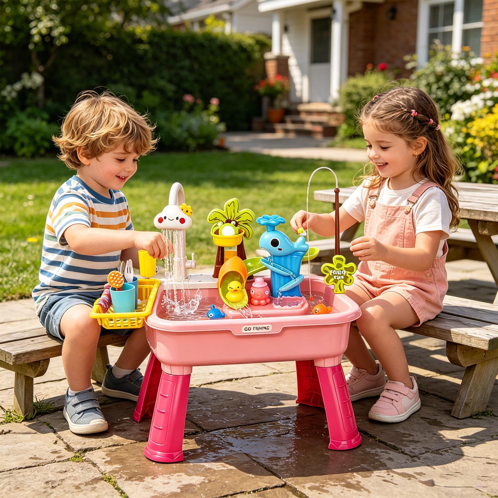 Çocuklar İçin Elektrikli, Su A - Kids Toys Kitchen Set incelemesi ve fiyatı